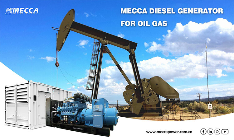 Mecca柴油发电机用于油气